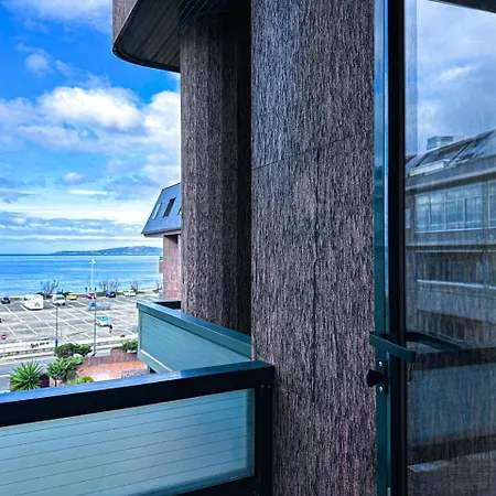 Lägenhet Apartamento Samil Primera Linea De Playa 2n Vigo